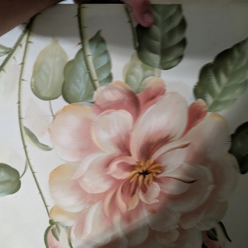Flower 3d canvas picture